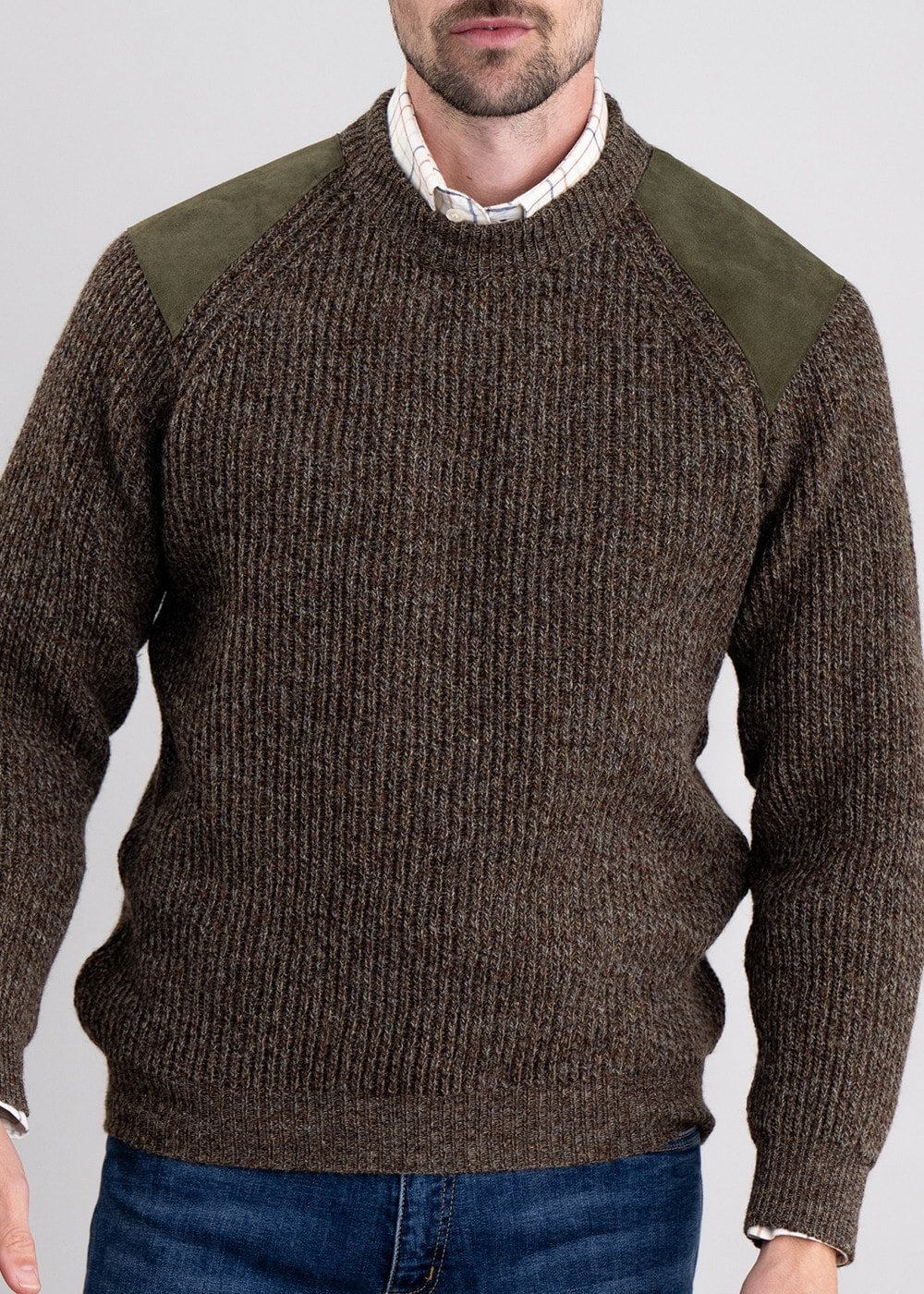 Scotia Shooting Sweater - Birch - 5