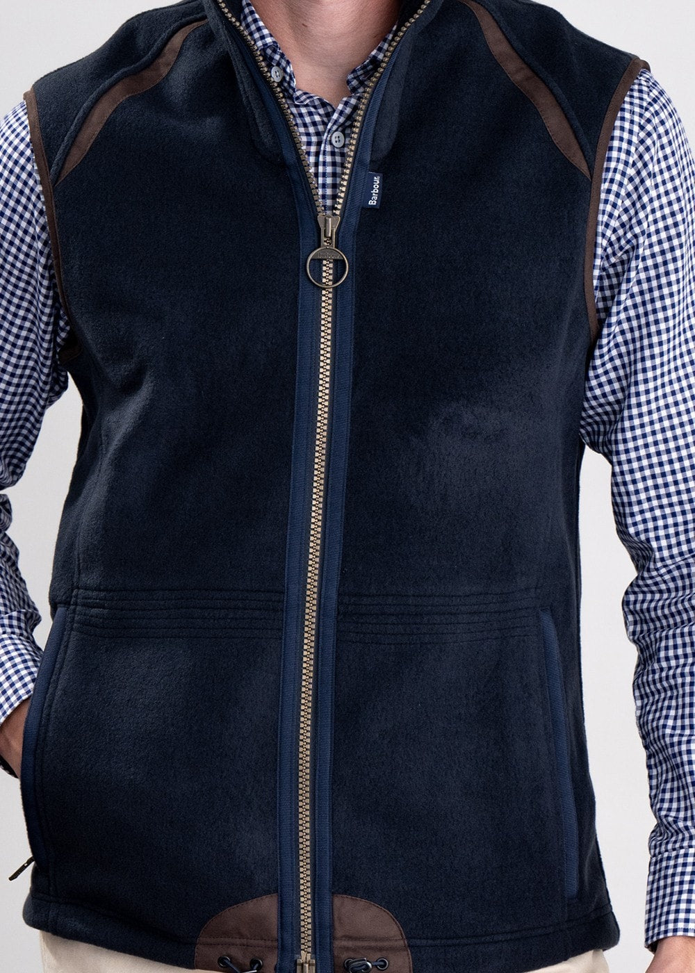 Langdale Fleece Gilet - Navy - 3