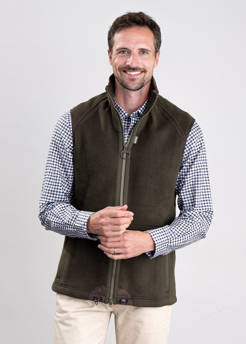 Langdale Fleece Gilet - Olive - 2