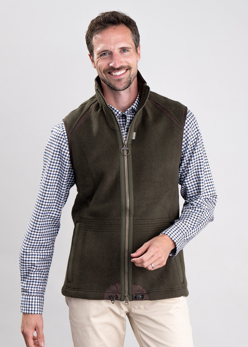 Langdale Fleece Gilet - Olive - 3