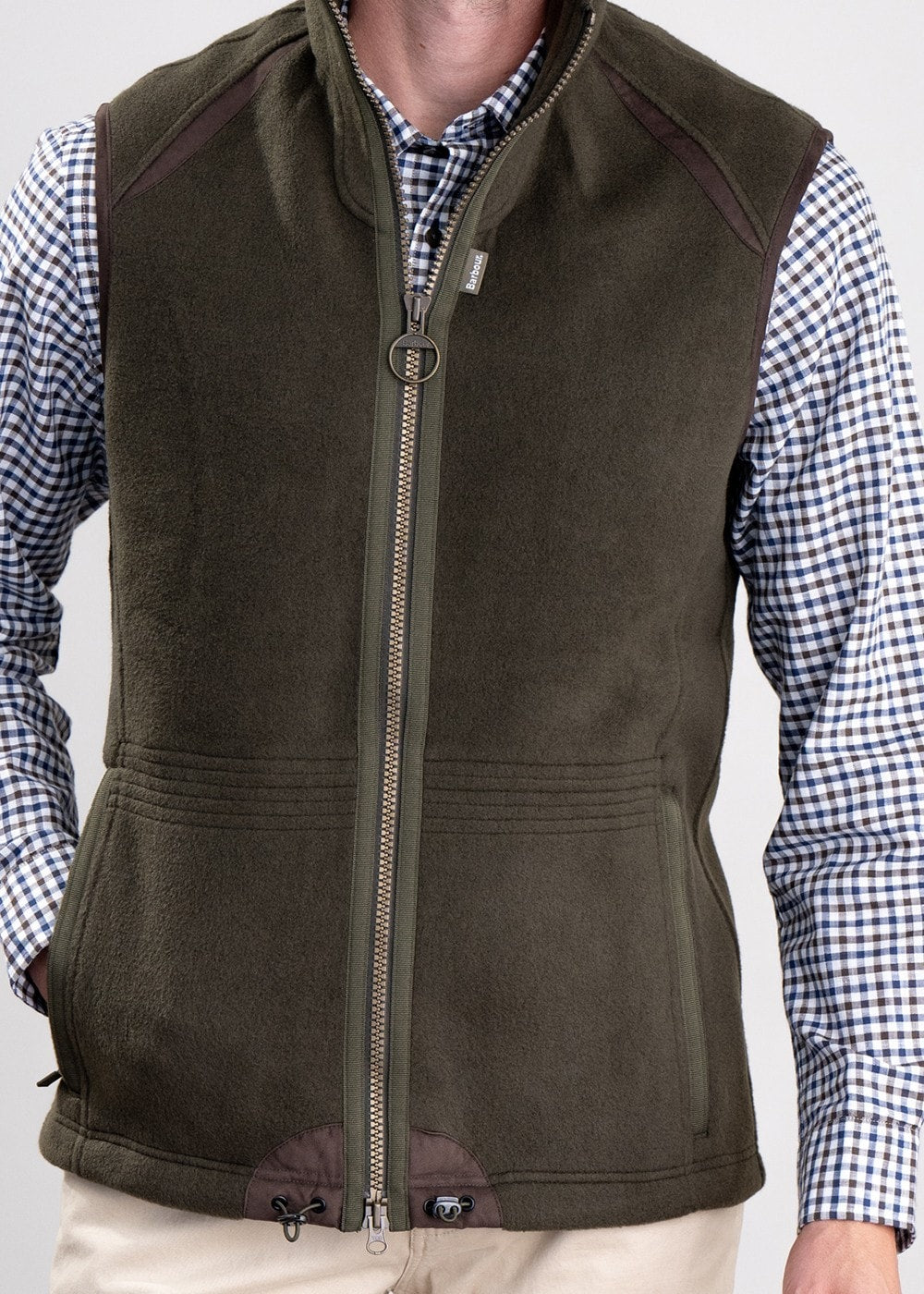 Langdale Fleece Gilet - Olive - 4