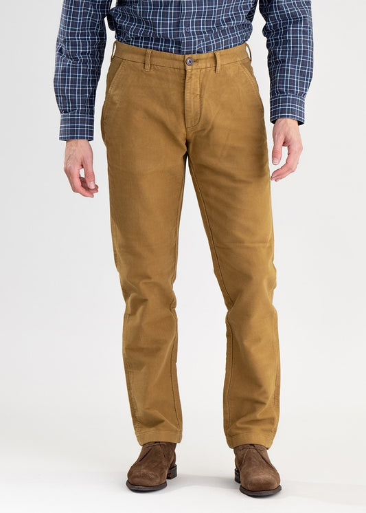 Neuston Moleskin Trousers - Sandstone - 1