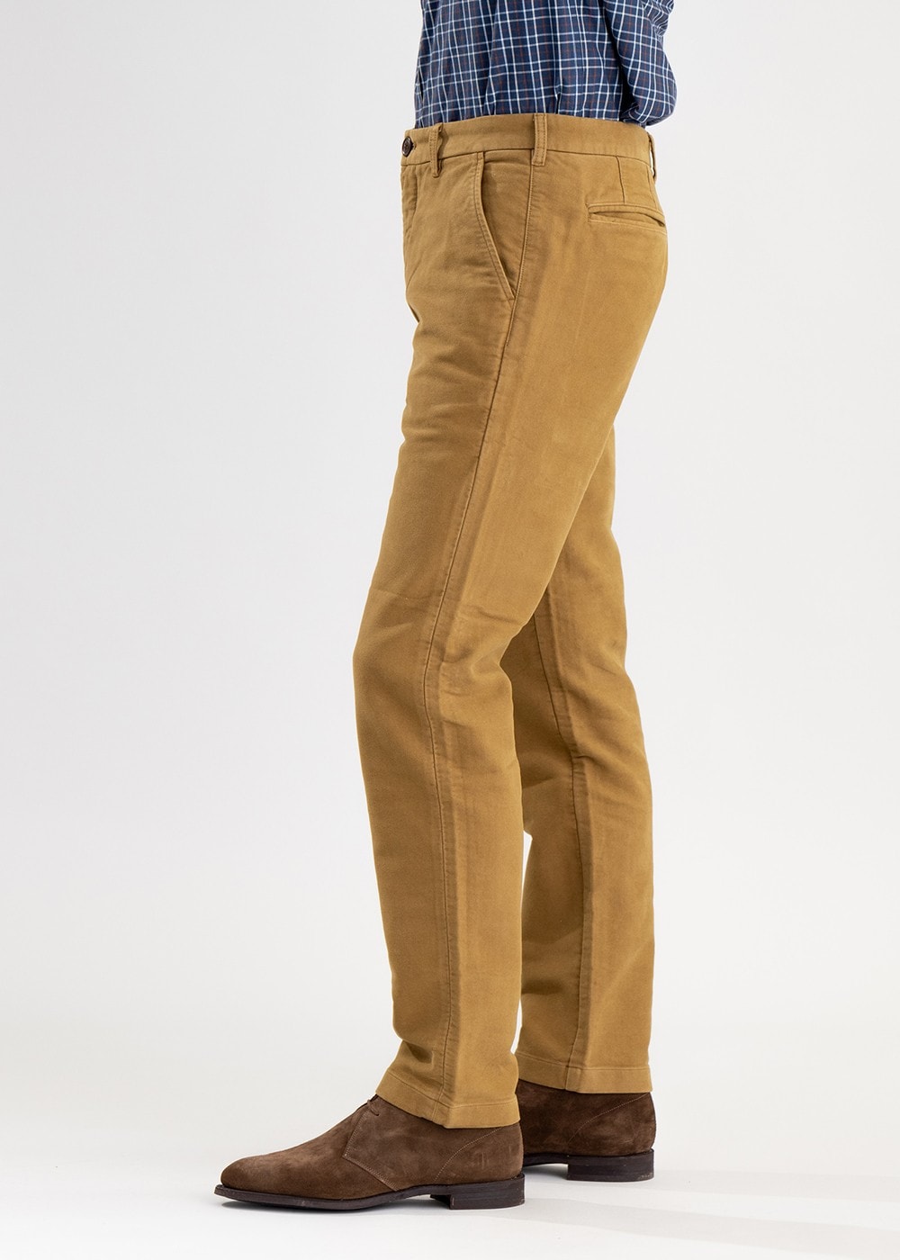 Neuston Moleskin Trousers - Sandstone - 2