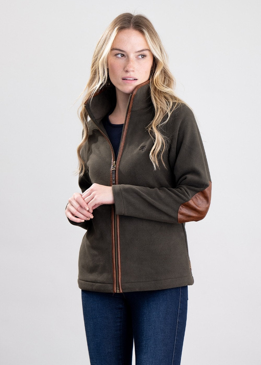 Country Fleece Jacket - Khaki - 2