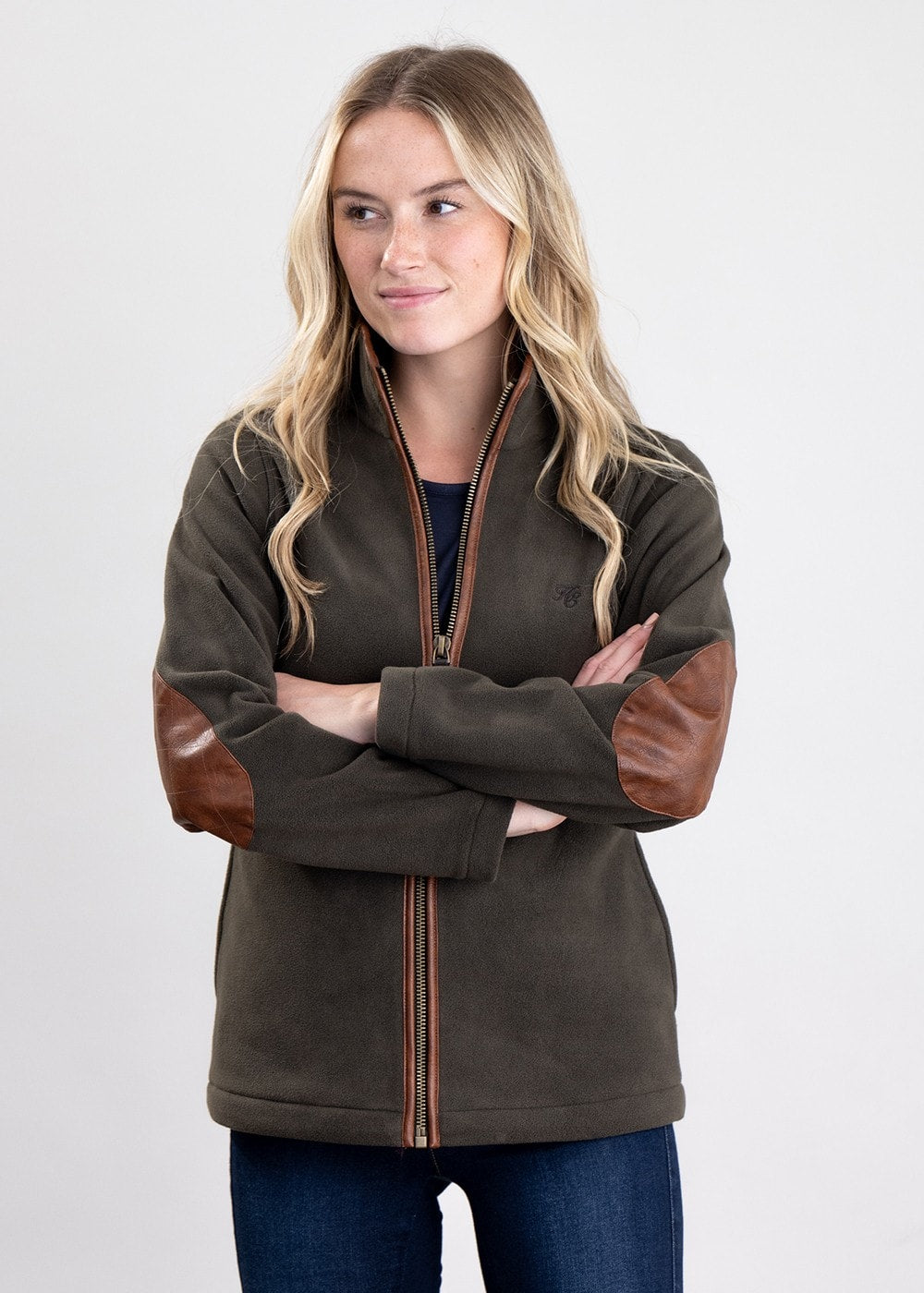 Country Fleece Jacket - Khaki - 3