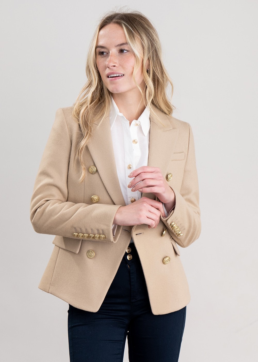 Knightsbridge Blazer - Camel - 4