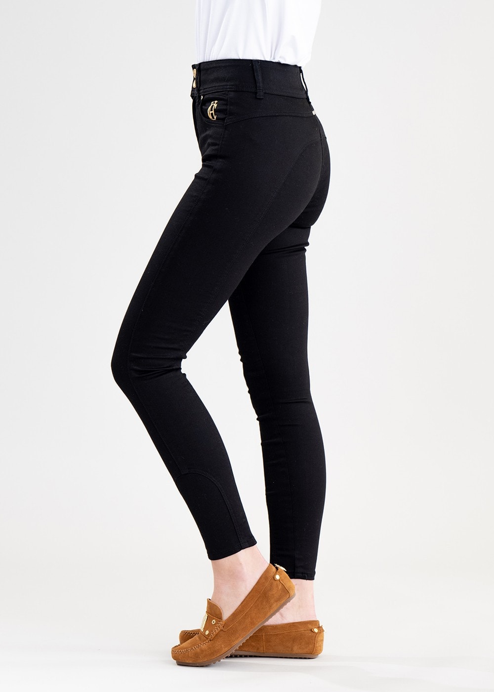 Jodhpur Jeans - Black - 2