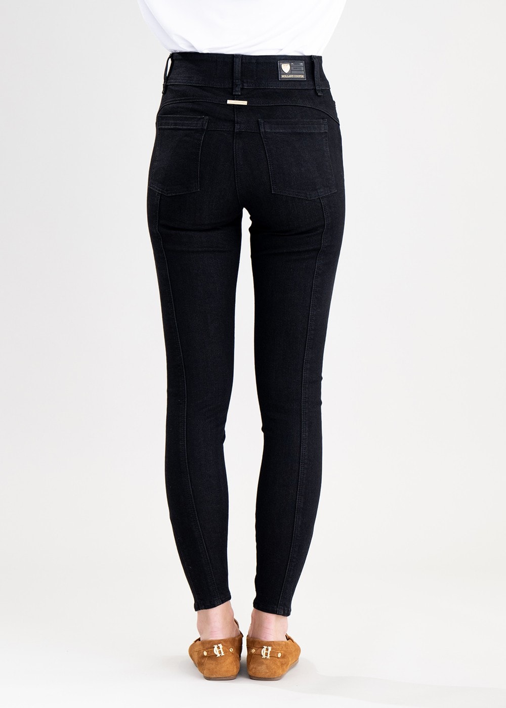 Thermal Jodhpur Jeans - Black - 3