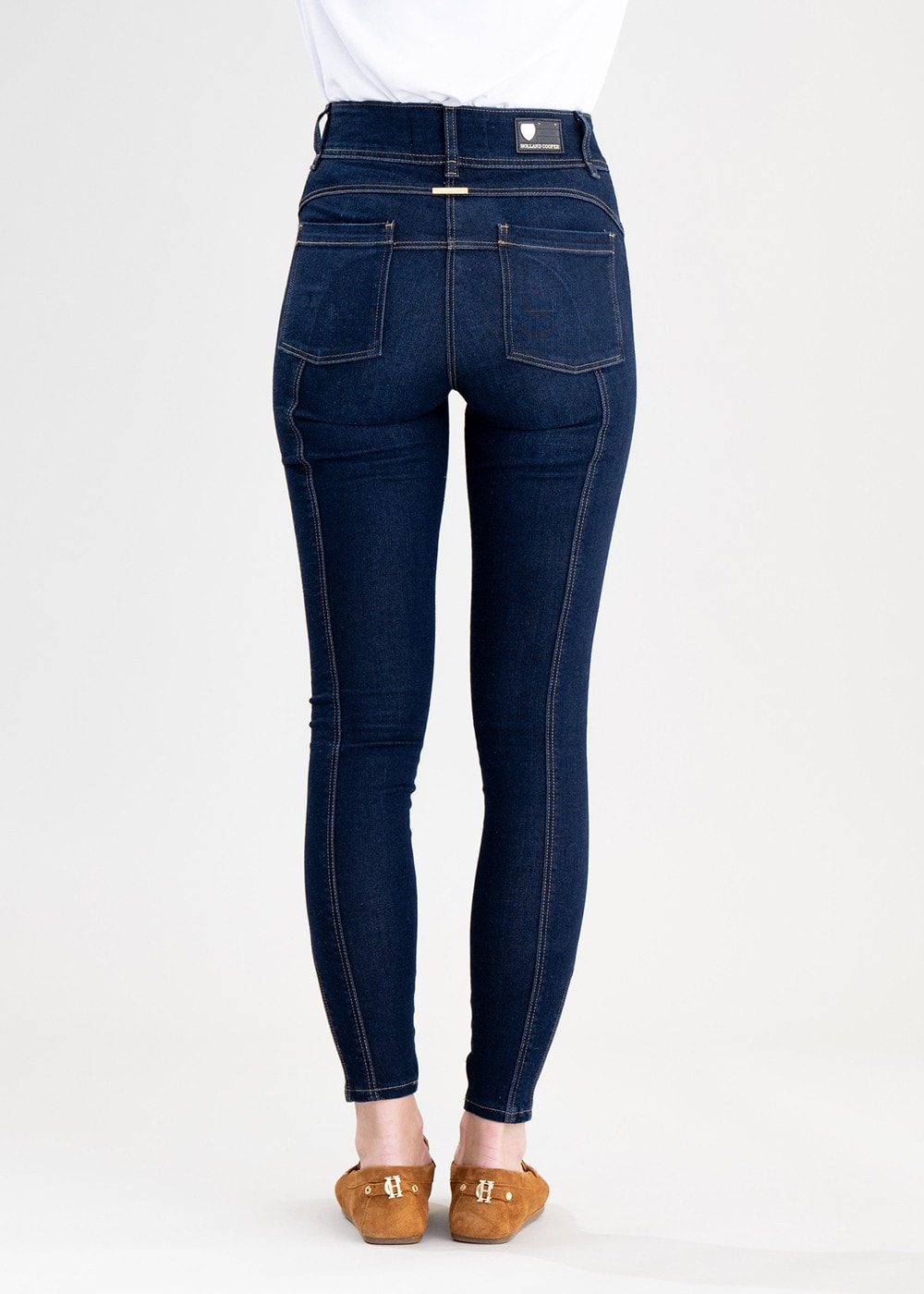 Thermal Jodhpur Jeans - Dark Indigo - 3