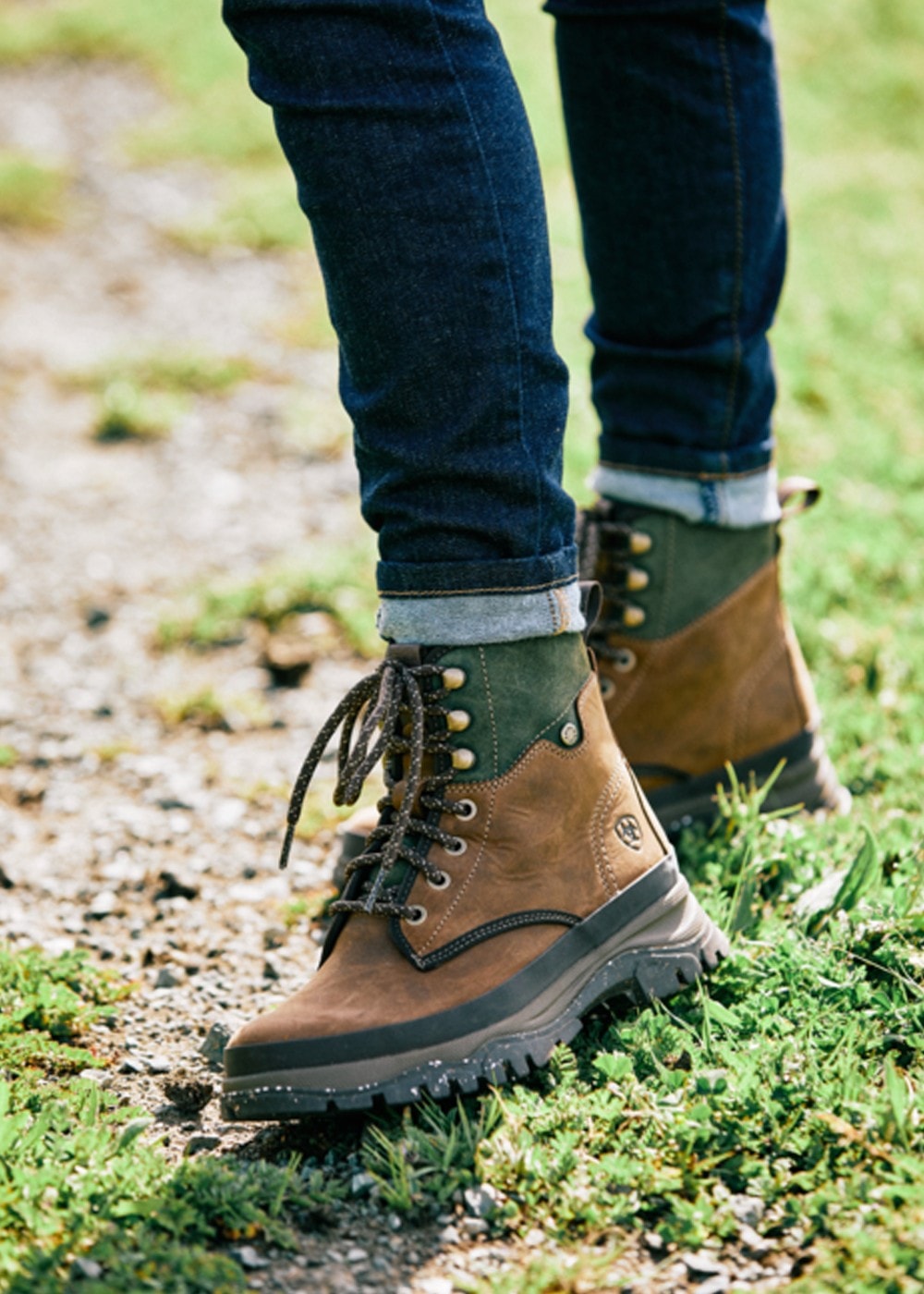 Moresby H2O Boots - Distressed Brown and Olive - 8