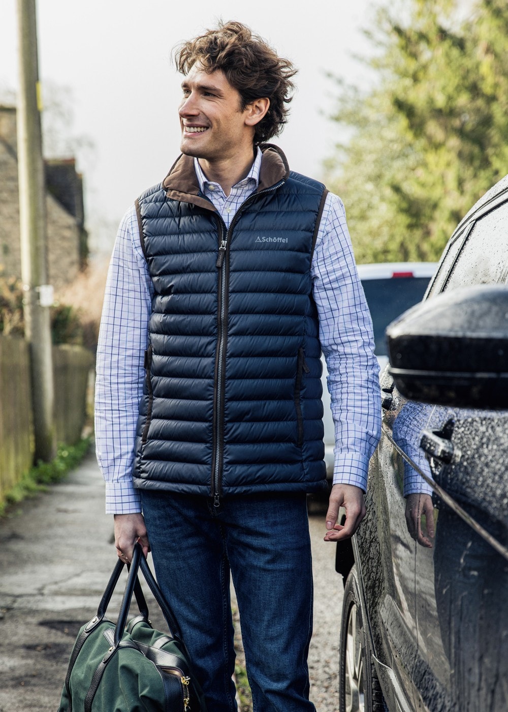 Bowden Down Gilet - True Navy - 6