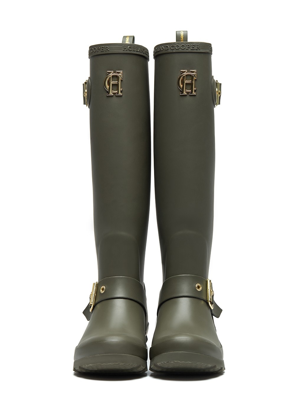 Sherpa Lined Regency Wellingtons - Matte Green - 4