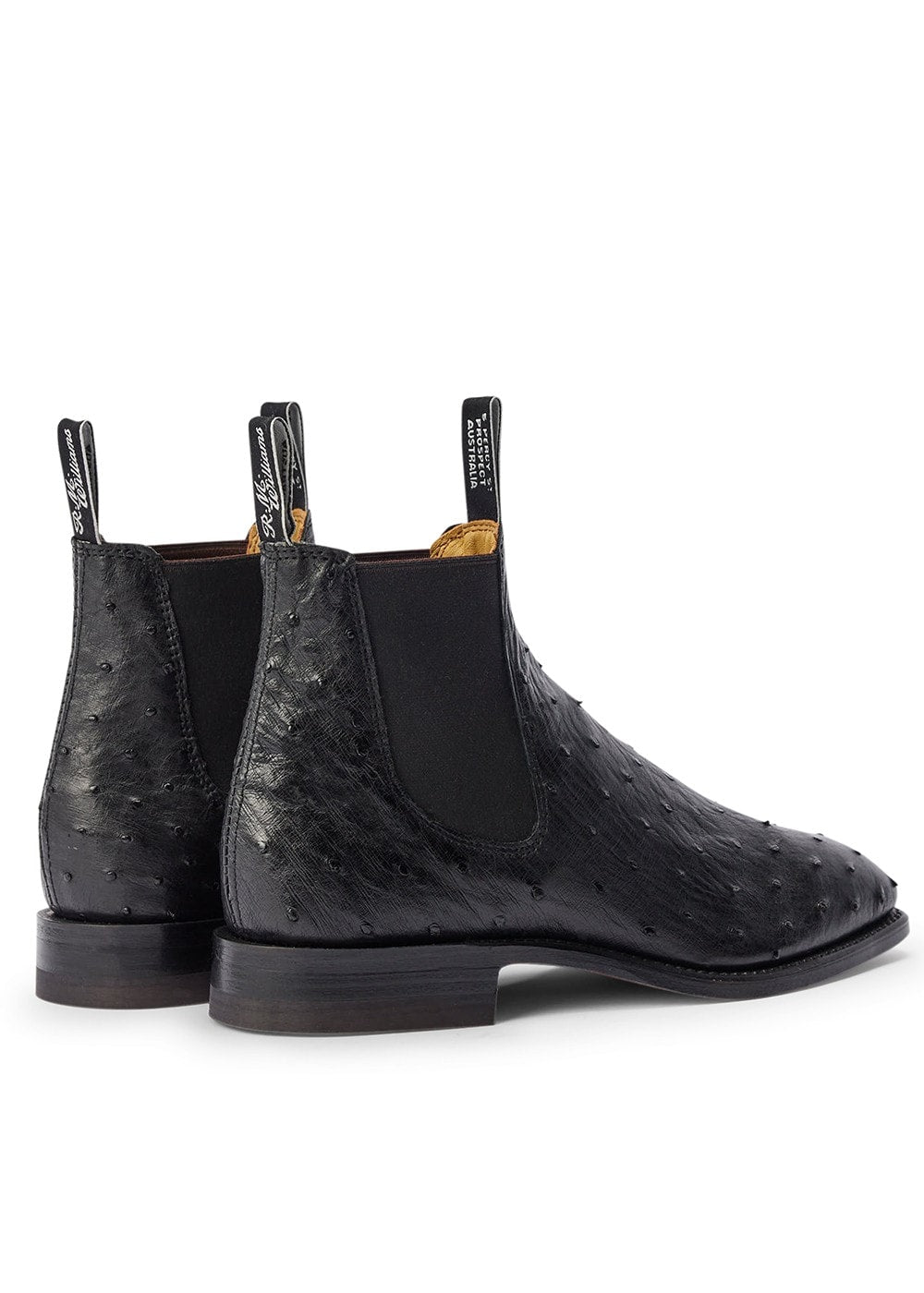 Ostrich Boots - Black - 4