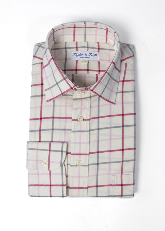 Douglas Shirt - Pink, Cherry and Chocolate - 1