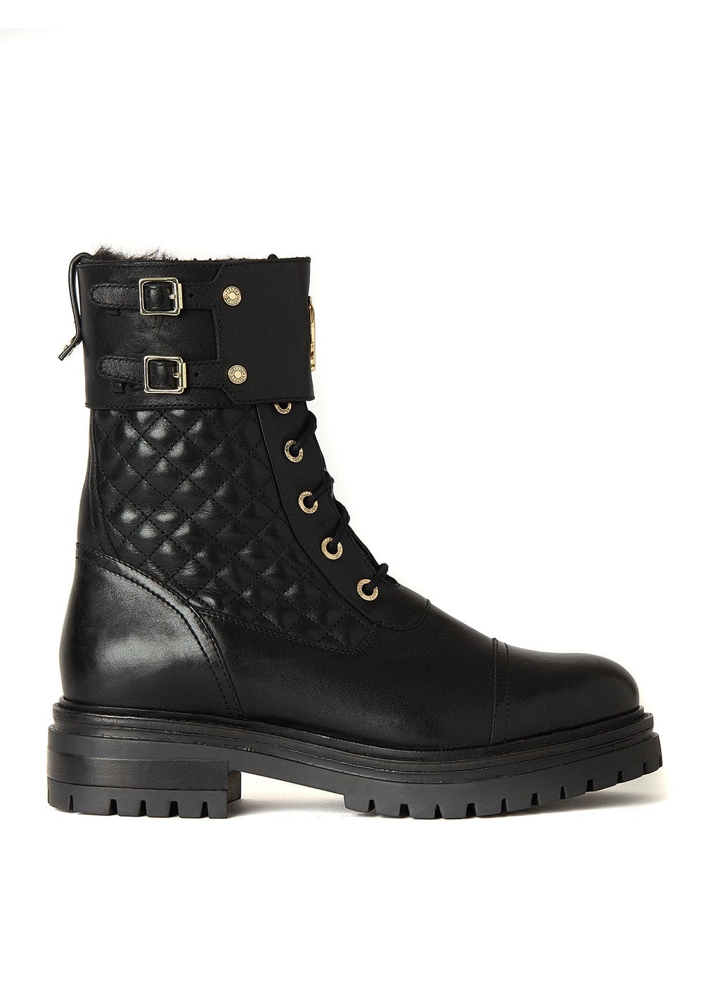 Camden Biker Boots - Black - 3