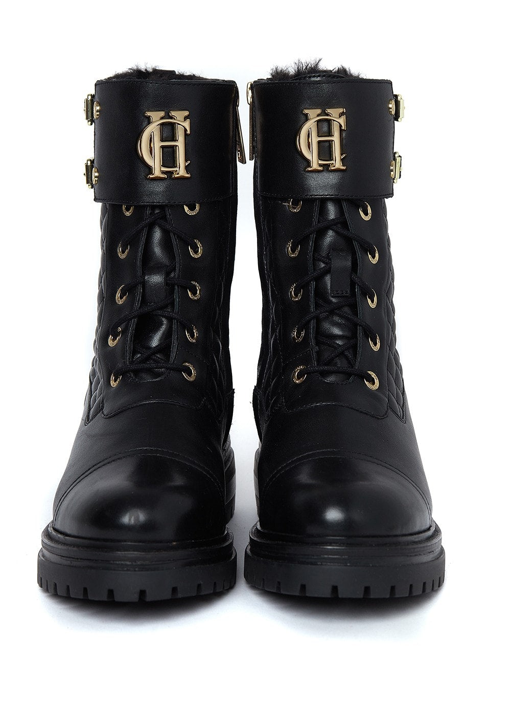 Camden Biker Boots - Black - 4