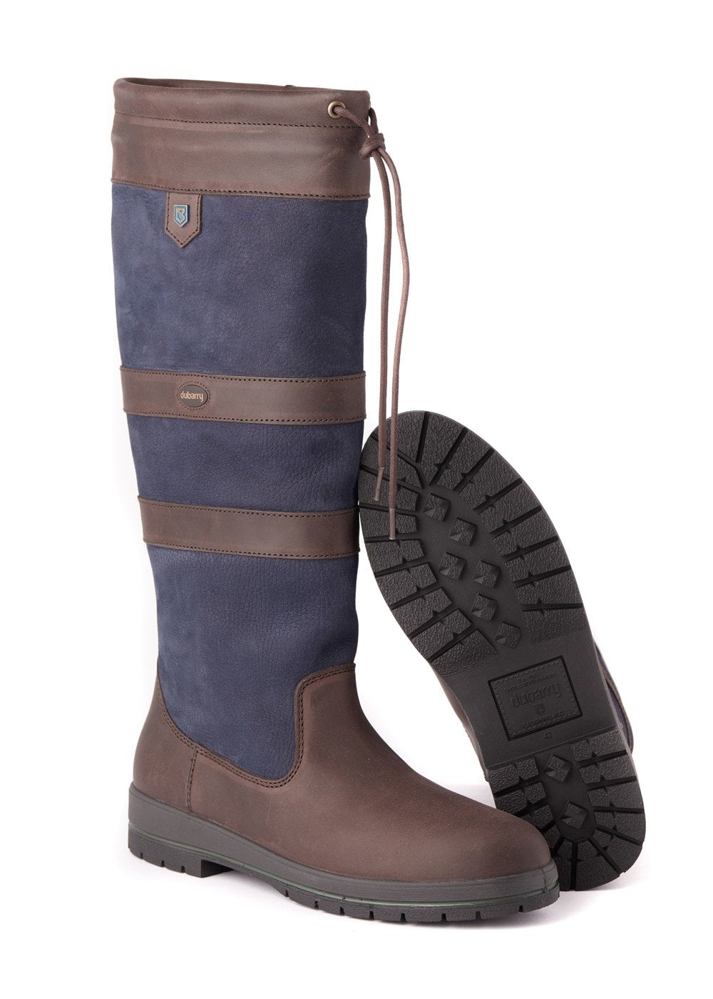 Galway Boots - Navy and Brown - 3