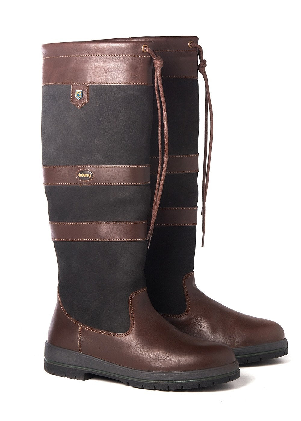 Galway SlimFit Boots - Black and Brown - 1