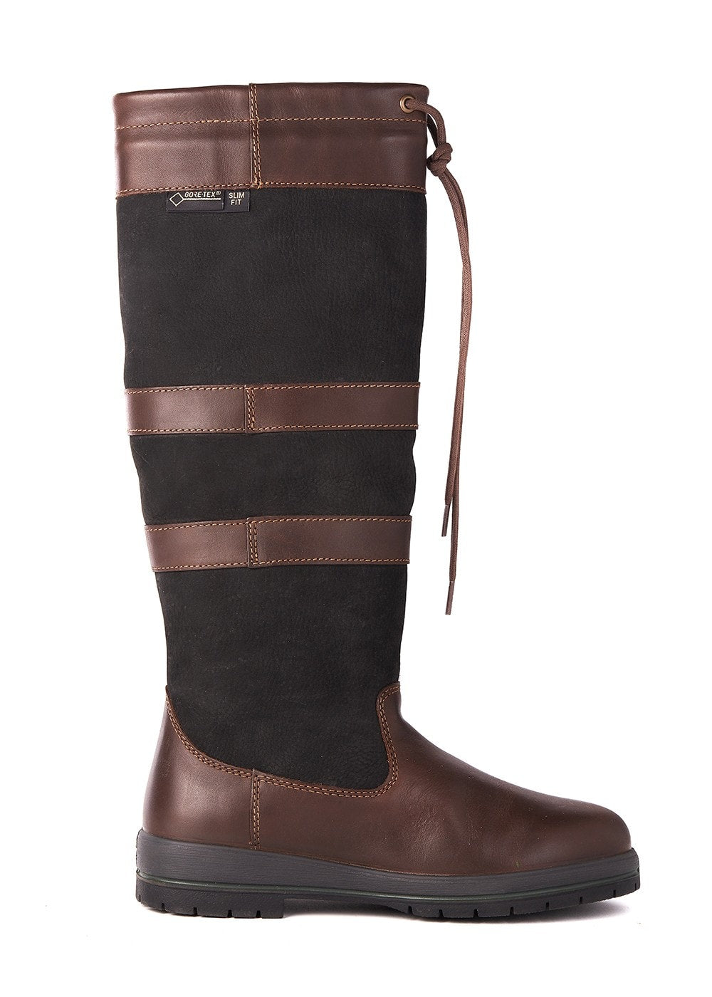 Galway SlimFit Boots - Black and Brown - 4