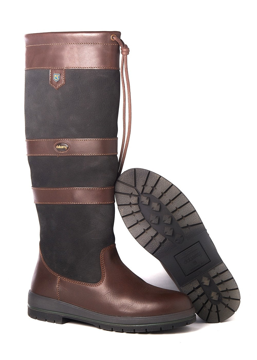 Galway SlimFit Boots - Black and Brown - 5