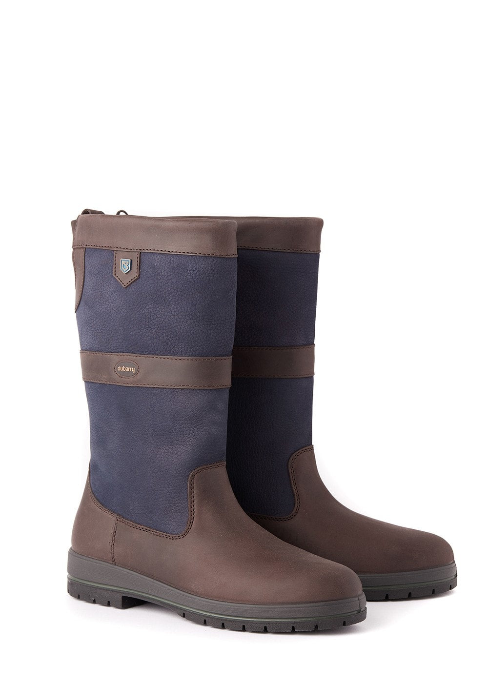 Kildare Boots - Navy and Brown - 1