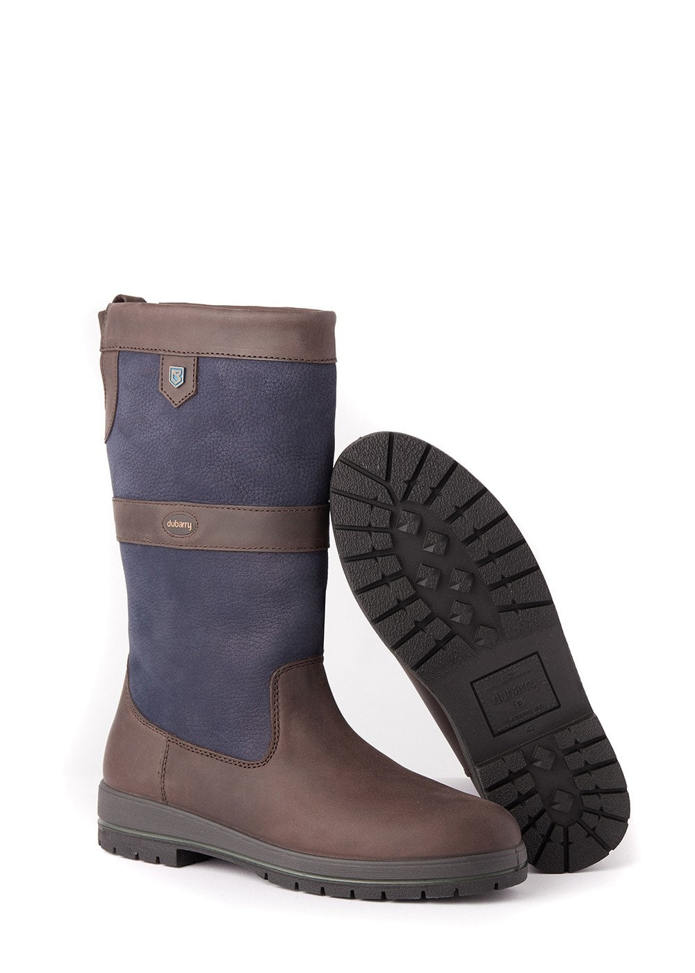 Kildare Boots - Navy and Brown - 3