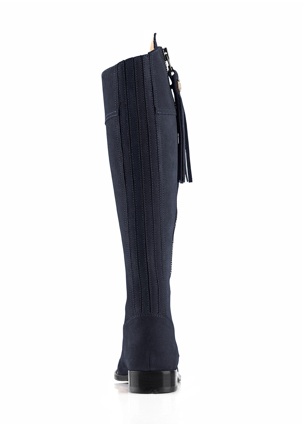 Suede Regina Boots - Navy - 4