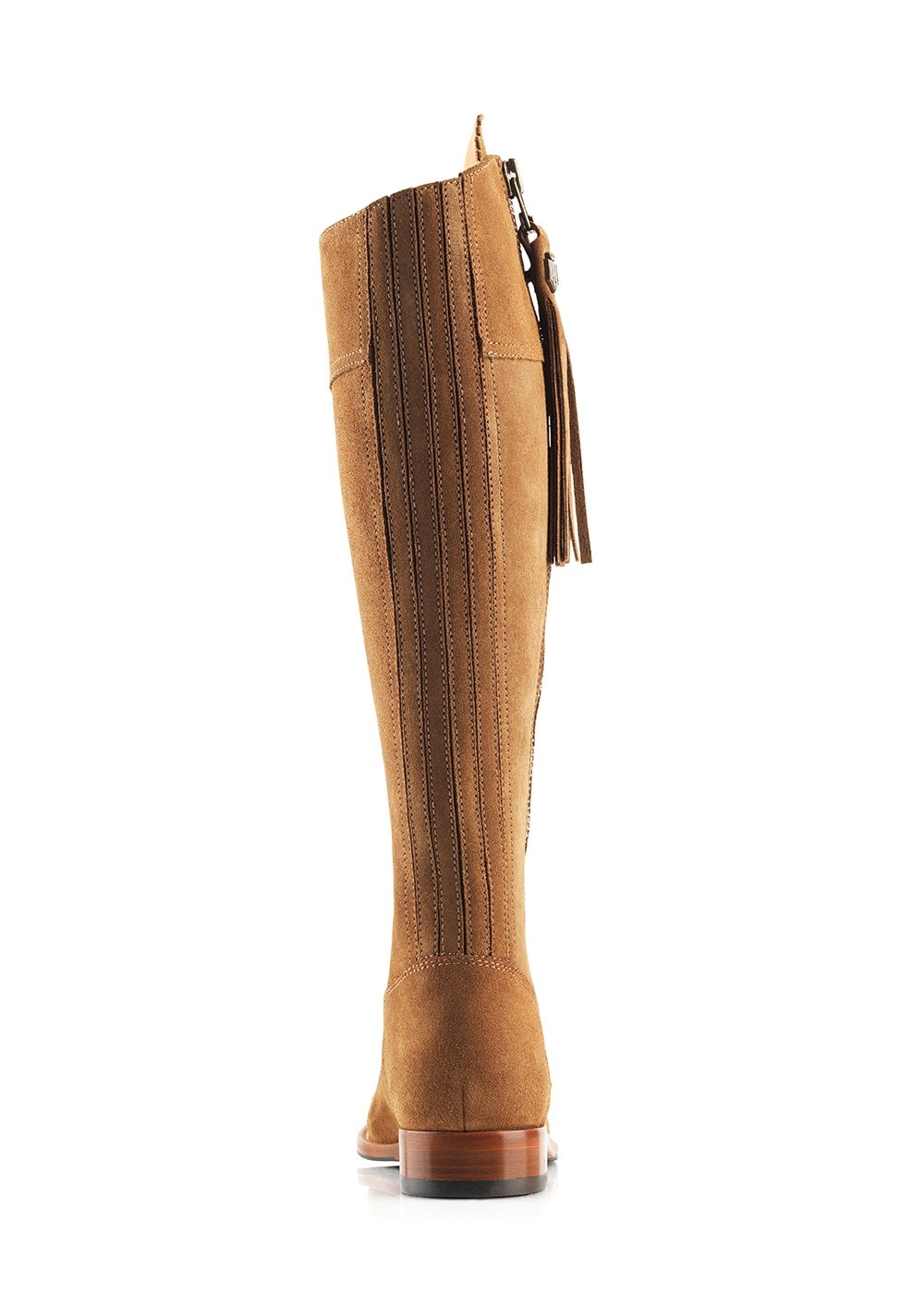 Suede Regina Boots - Tan - 5