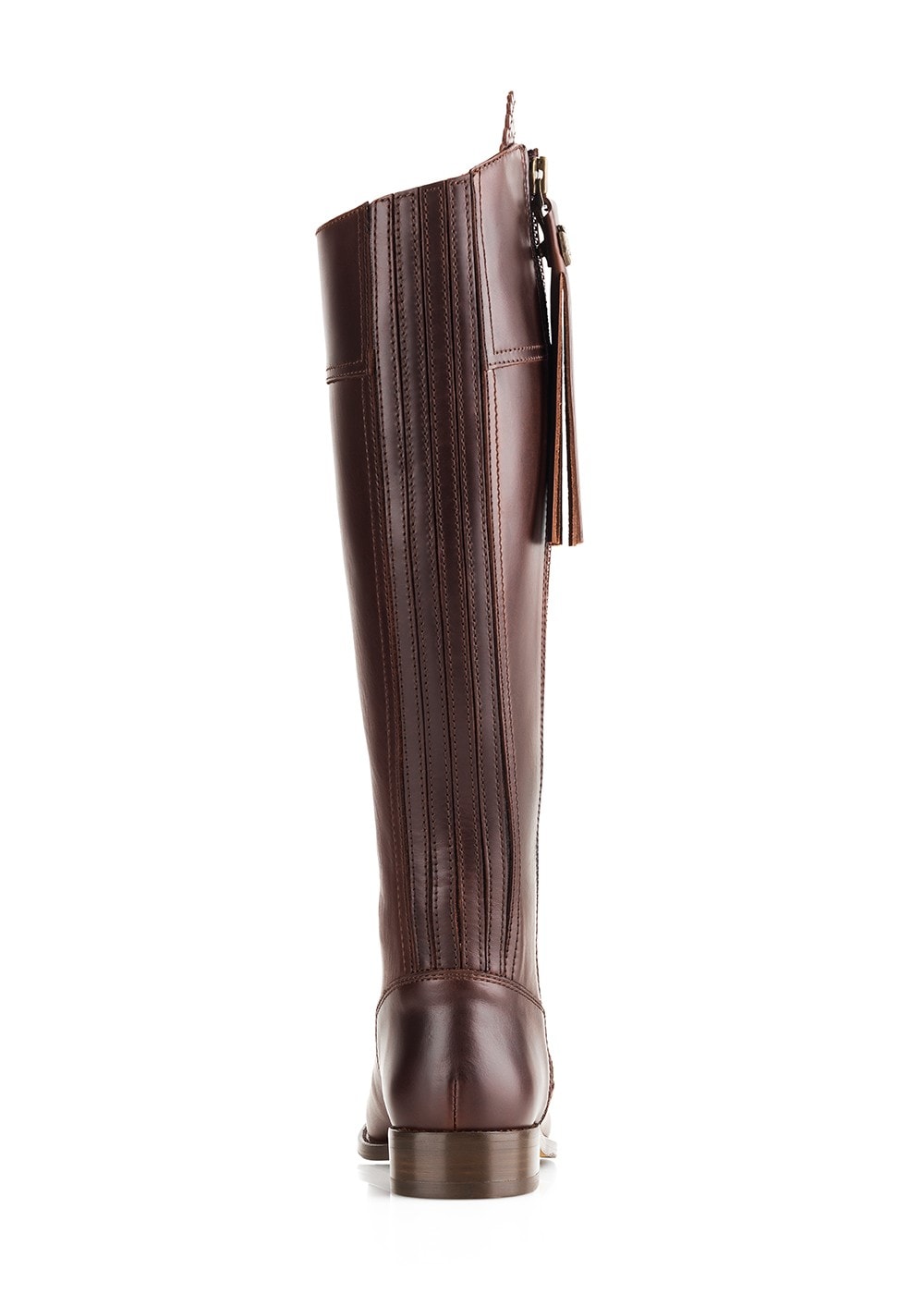 Leather Regina Boots - Mahogany - 4