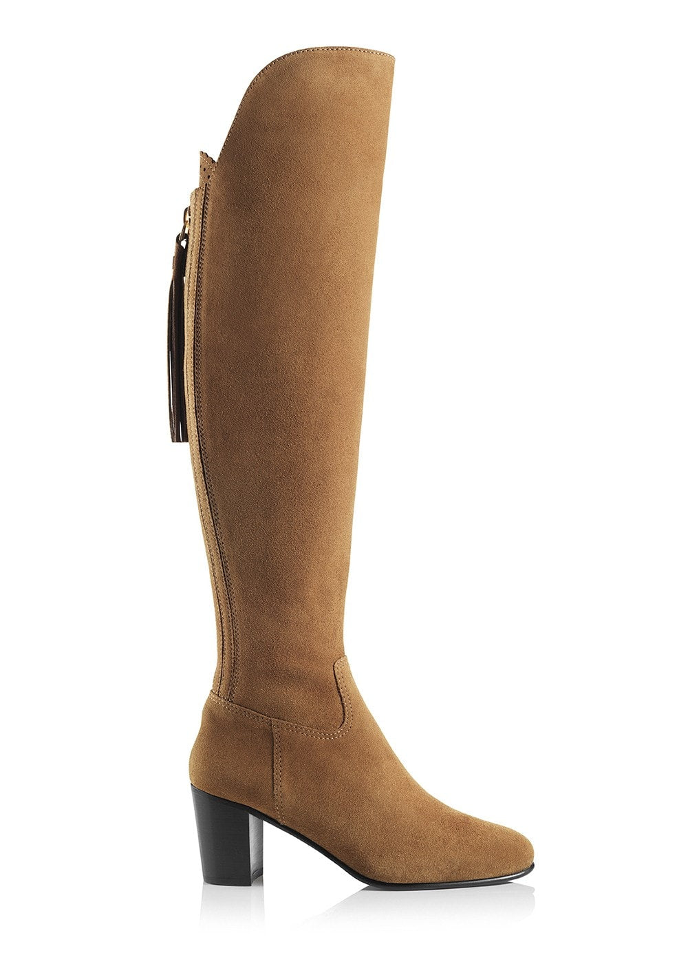 Amira Heeled Boots - Tan - 2