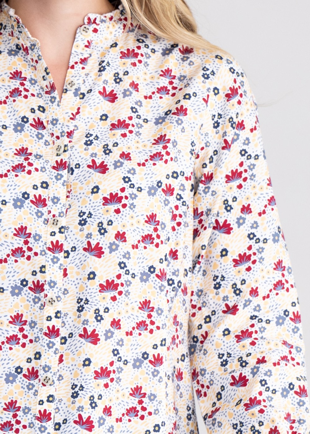 Clarion Blouse - Mod Floral - 5