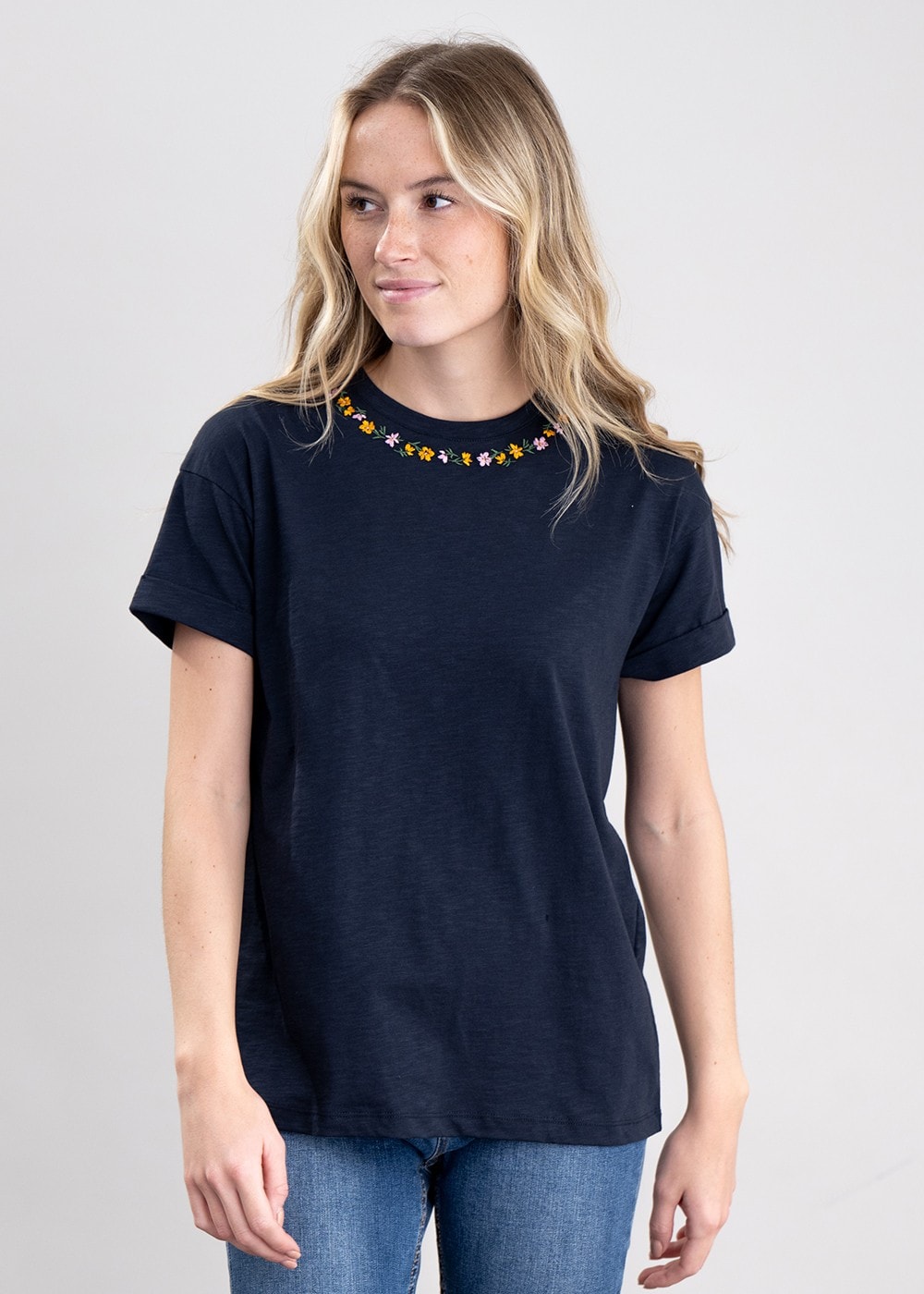 Longfield T-Shirt - Navy - 2