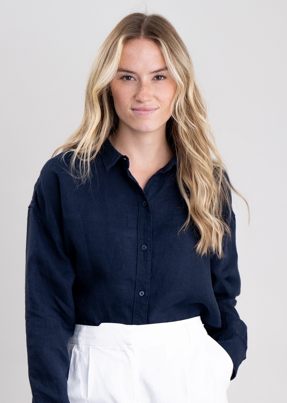 Hampton Shirt - Navy - 2