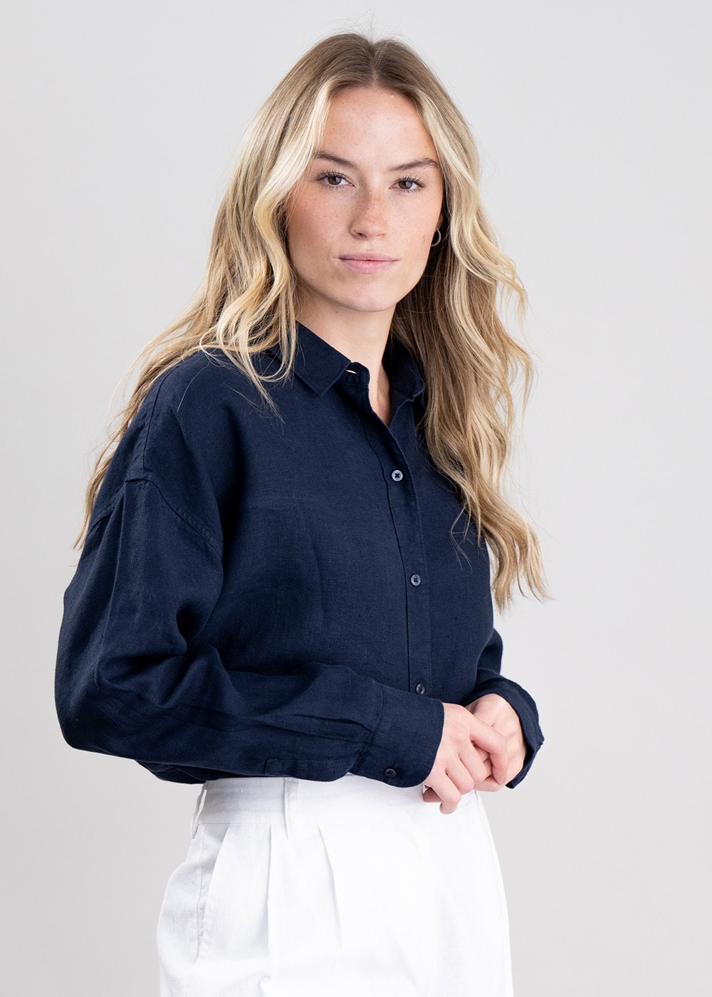 Hampton Shirt - Navy - 4