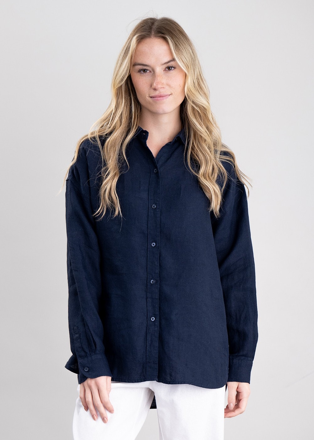 Hampton Shirt - Navy - 5