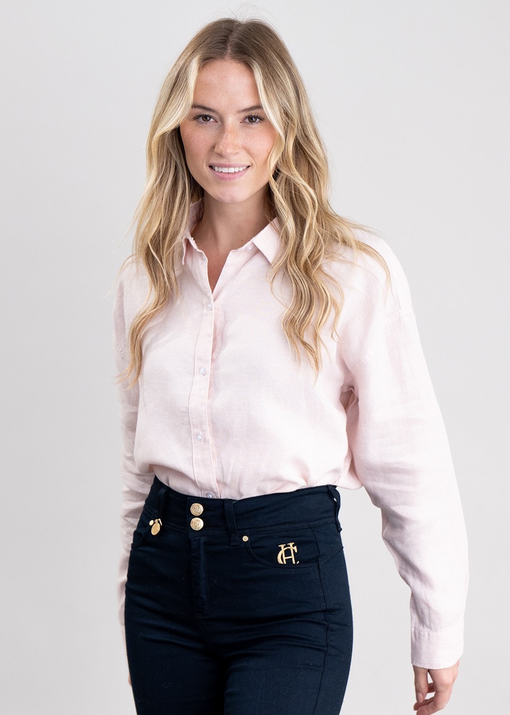 Hampton Shirt - Primrose Pink - 1