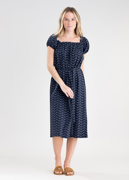 Hollowtree Dress - Navy - 1