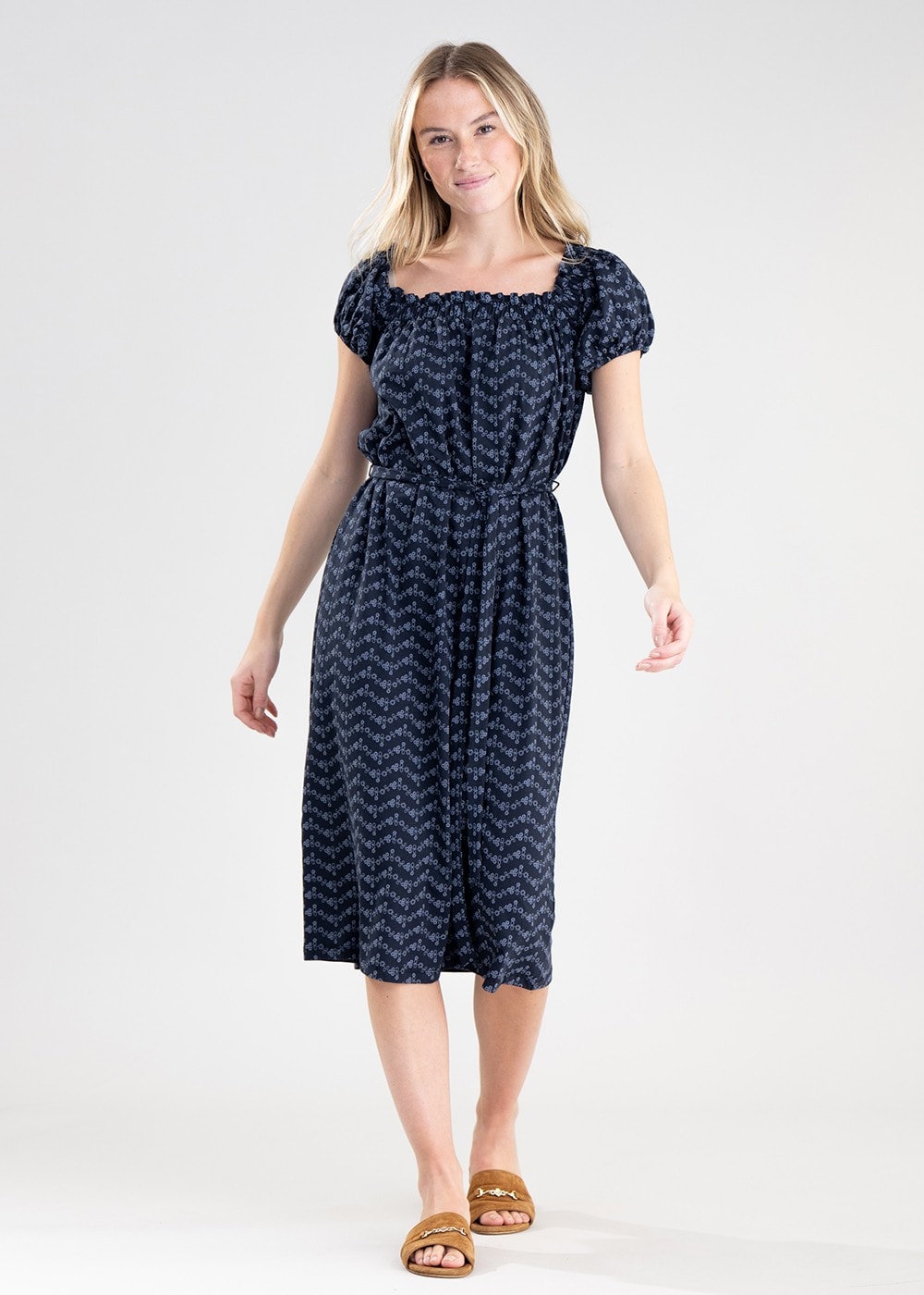 Hollowtree Dress - Navy - 2