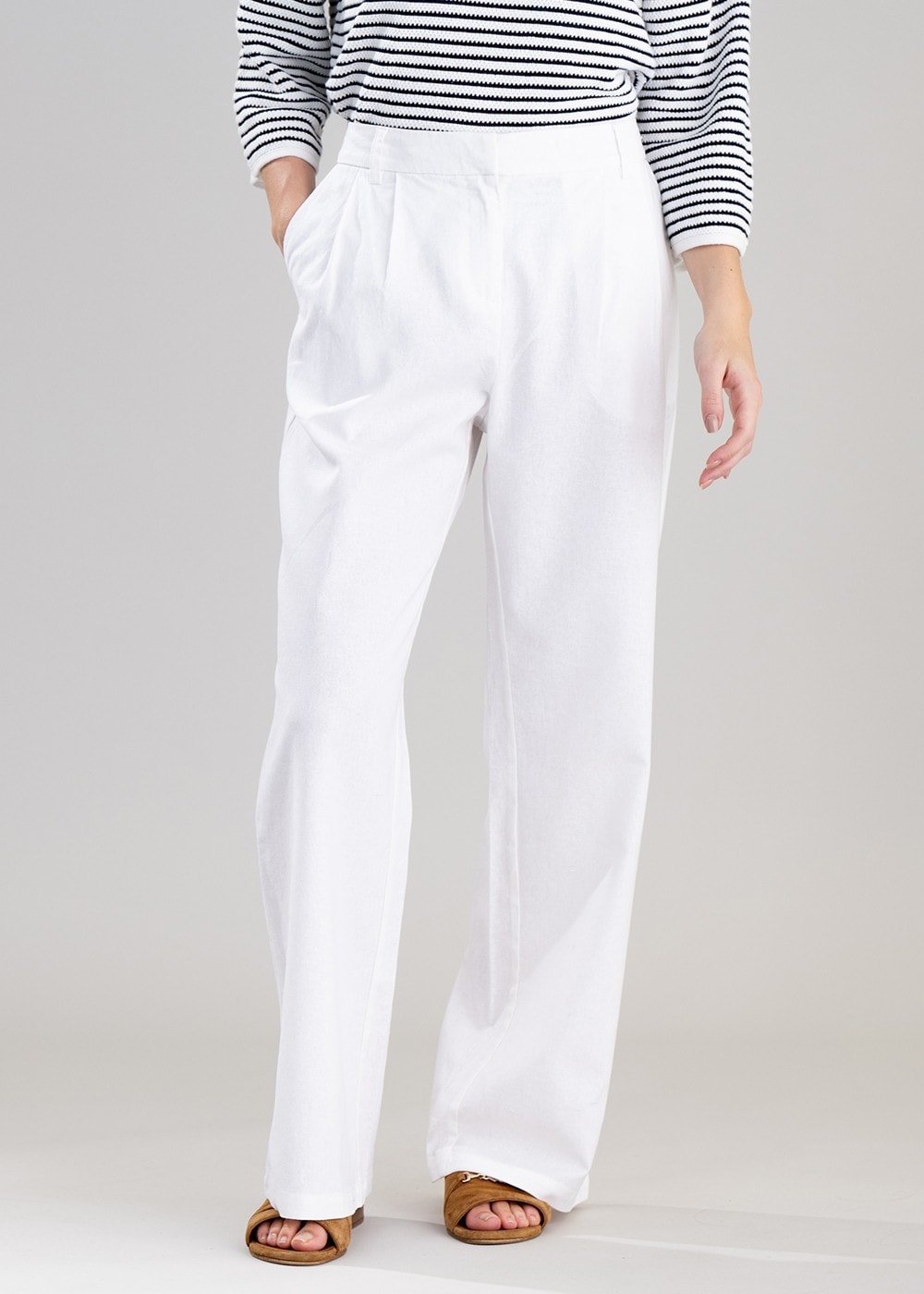 Somerland Trousers - White - 1