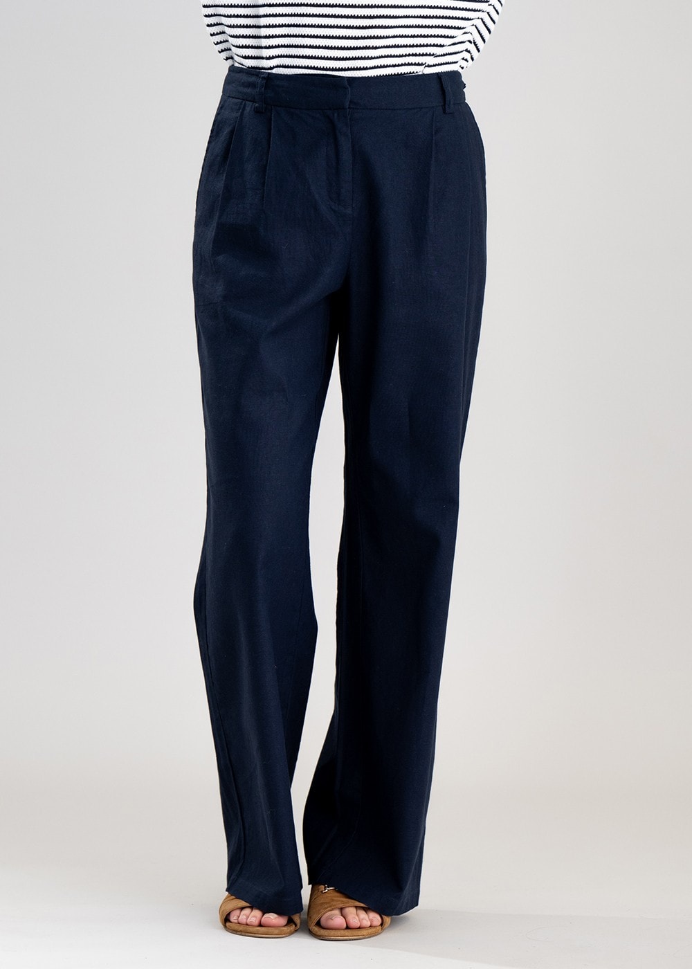 Somerland Trousers - Navy - 1