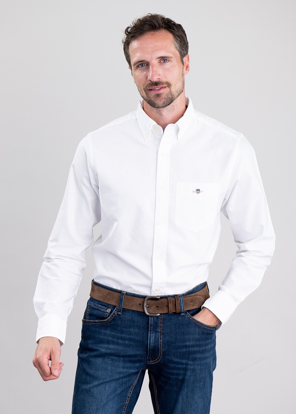 Oxford Shirt - White - 2