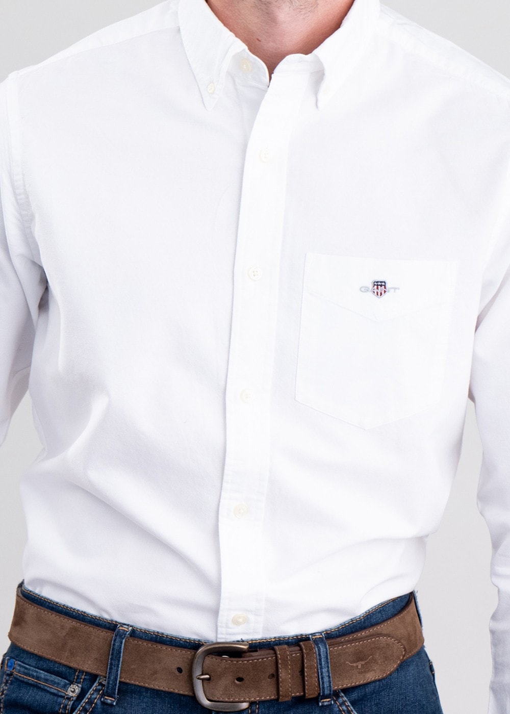 Oxford Shirt - White - 4