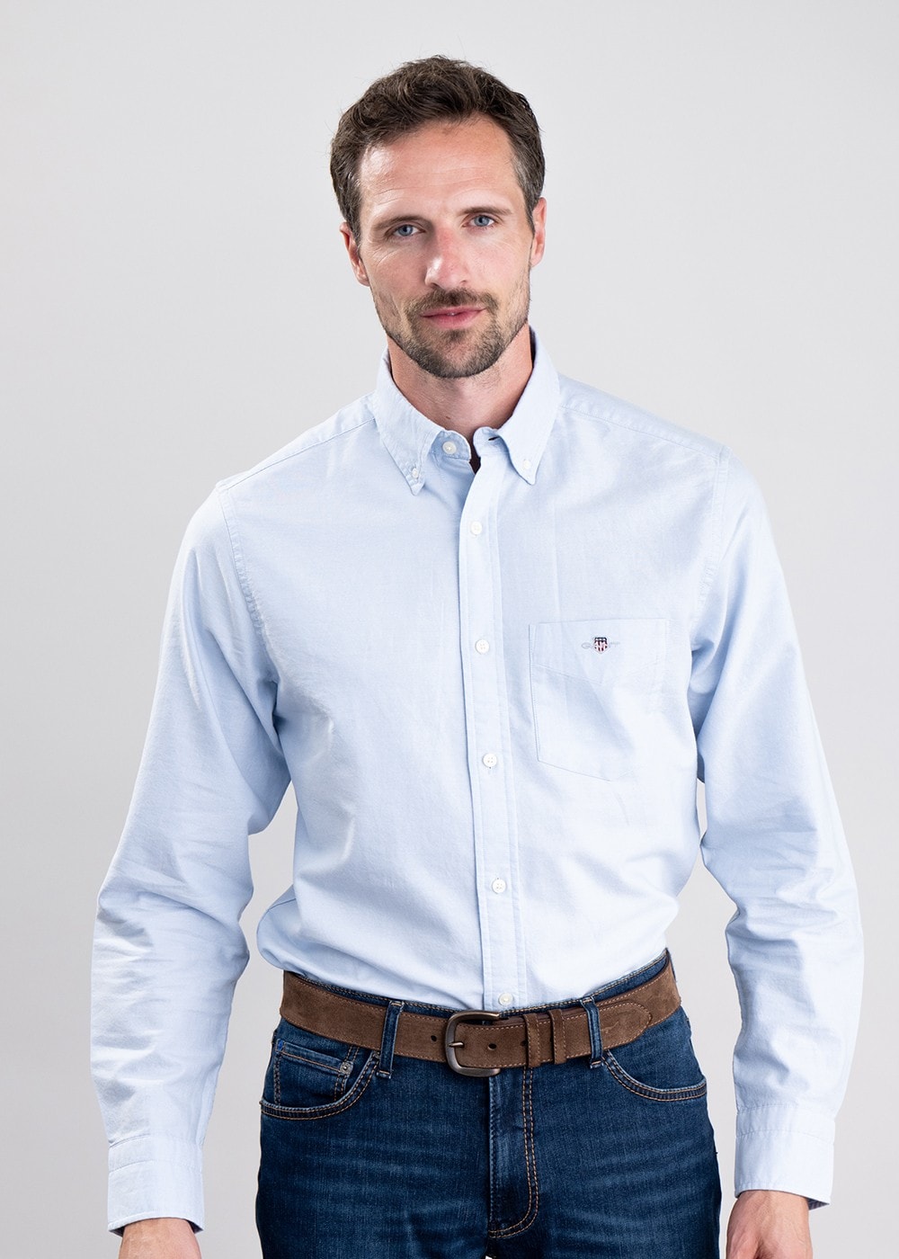 Oxford Shirt - Light Blue - 2