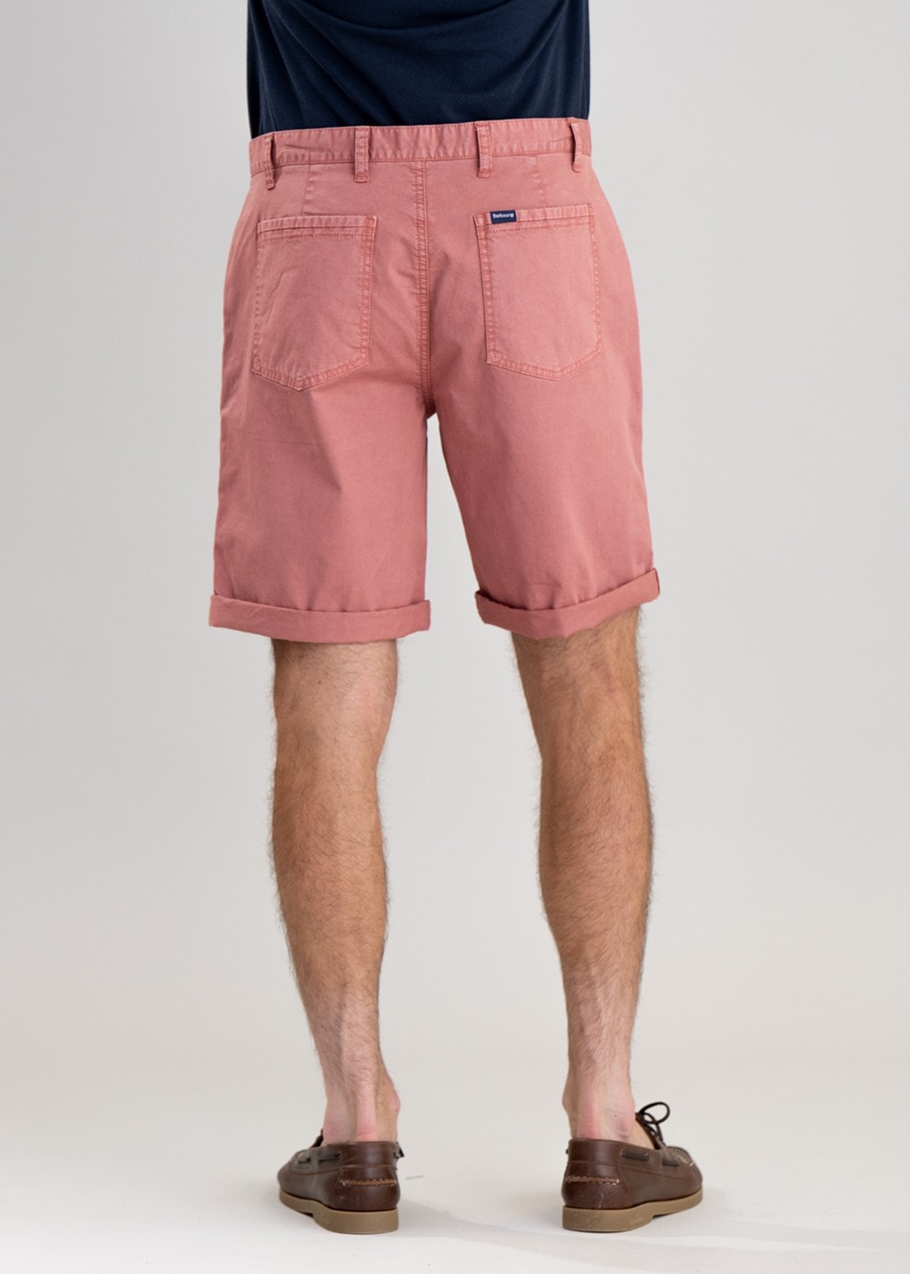 Overdyed Twill Shorts - Pink Clay - 3