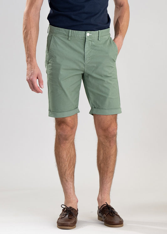 Sunfaded Shorts - Kalamata Green - 1