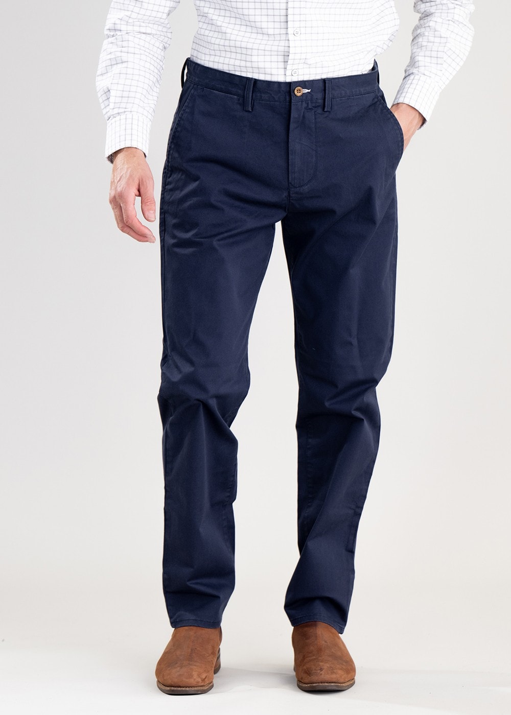 Twill Chino - Marine - 1