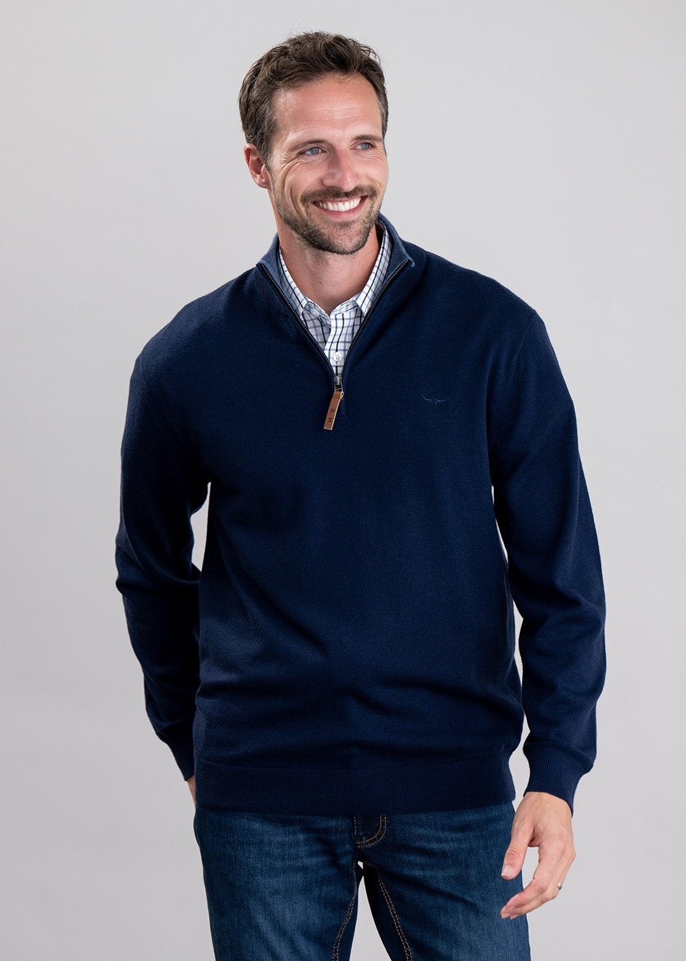 Ernest Sweater - Navy - 1