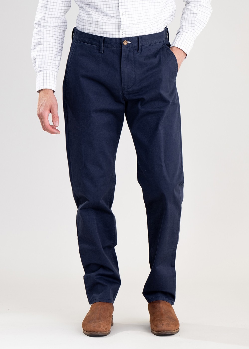 Berwick Chino - Navy - 1