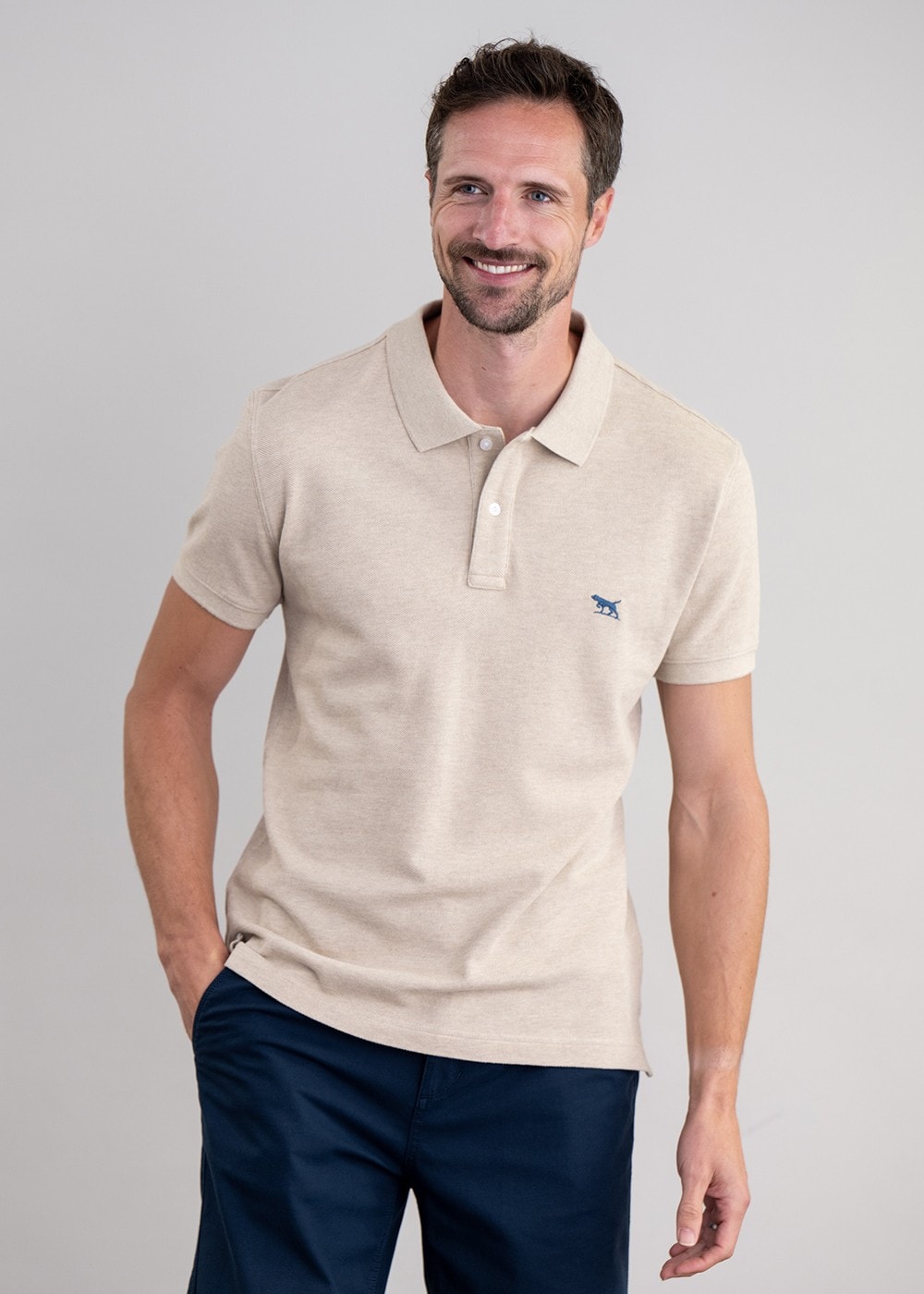 Gunn Polo - Oat - 2