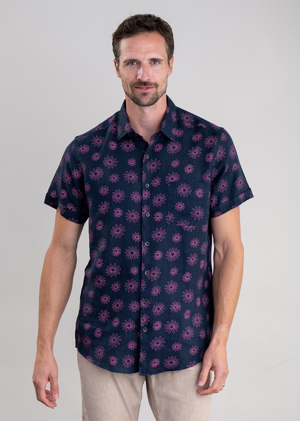 Jacobs River Shirt - Navy - 2